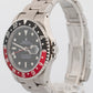 Rolex GMT-Master II 16710 Coke Red Black Stainless Steel 40mm Watch Box Papers
