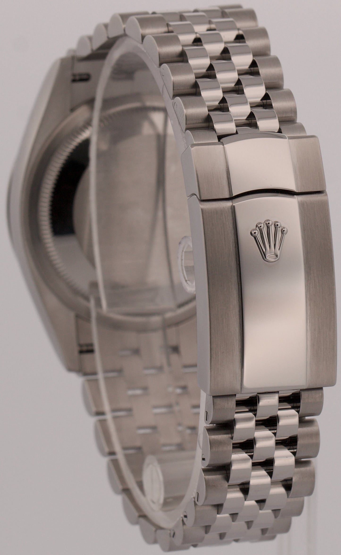 2022 Rolex DateJust 36mm White Roman 18K Gold Steel Jubilee 126234 Box Papers