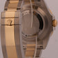2023 PAPERS Rolex Sea-Dweller BLACK Two-Tone Steel 18K Gold 43mm 126603 BOX