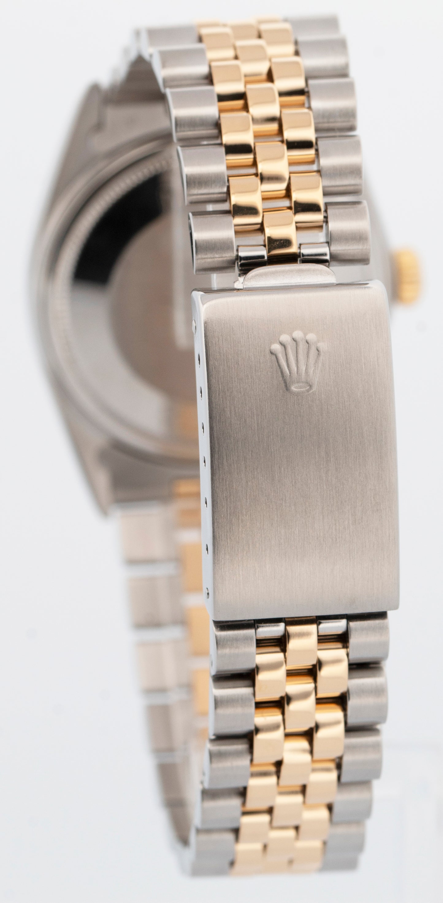 Rolex DateJust 36mm Champagne Two-Tone 18K Yellow Gold Steel JUBILEE Watch 16013