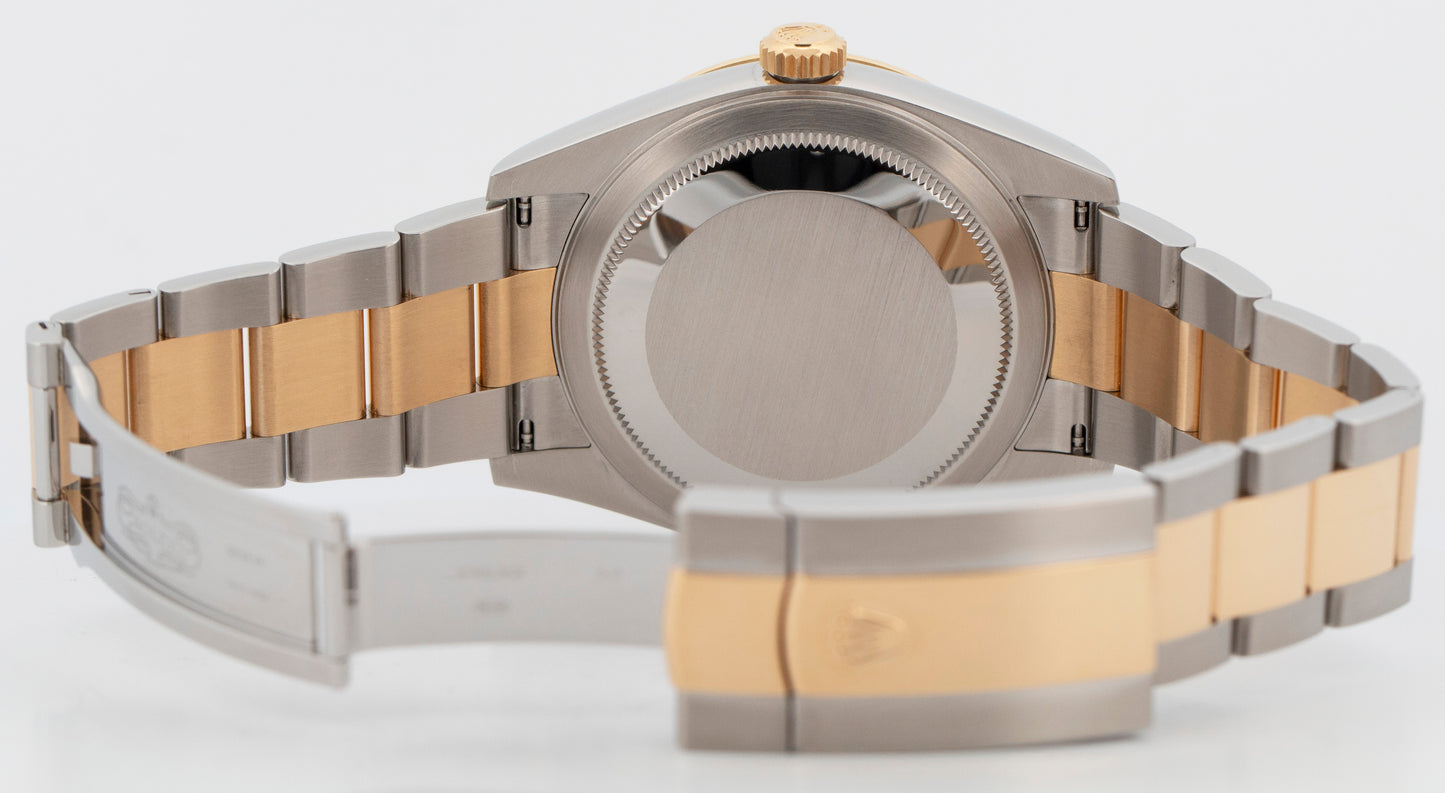 2022 PAPERS Rolex Sky-Dweller CHAMPAGNE Gold Two-Tone 42mm 326933 Watch BOX