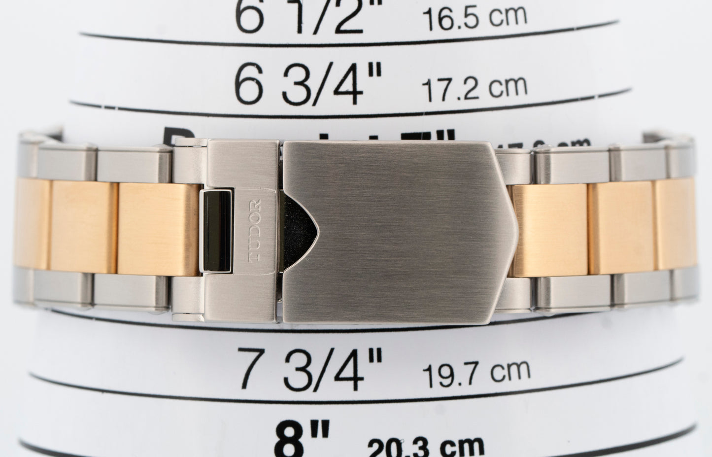 PAPERS Tudor Black Bay Heritage Two-Tone Gold Champagne 41mm Watch 79733N BOX