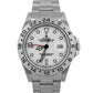 PAPERS Rolex Explorer II WHITE Stainless Steel 40mm 16570 Oyster GMT Watch BOX