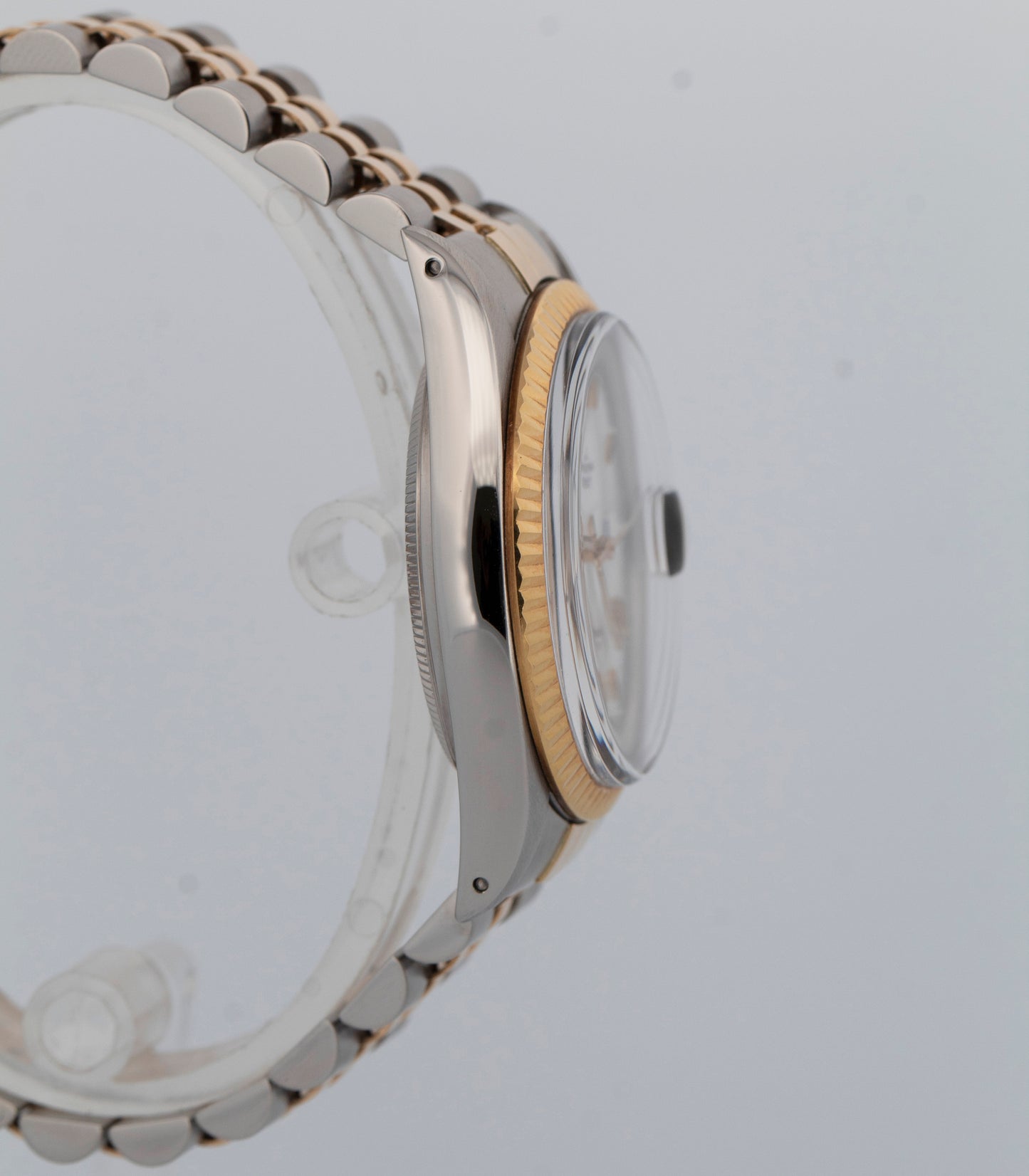 PAPERS Rolex DateJust 36mm White Two-Tone 18K Yellow Gold Jubilee 16013 BOX