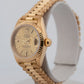 Rolex DateJust President 69178 Champagne 18K Yellow Gold 26mm Watch