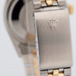PAPERS Rolex DateJust 36mm White Two-Tone 18K Yellow Gold Jubilee 16013 BOX