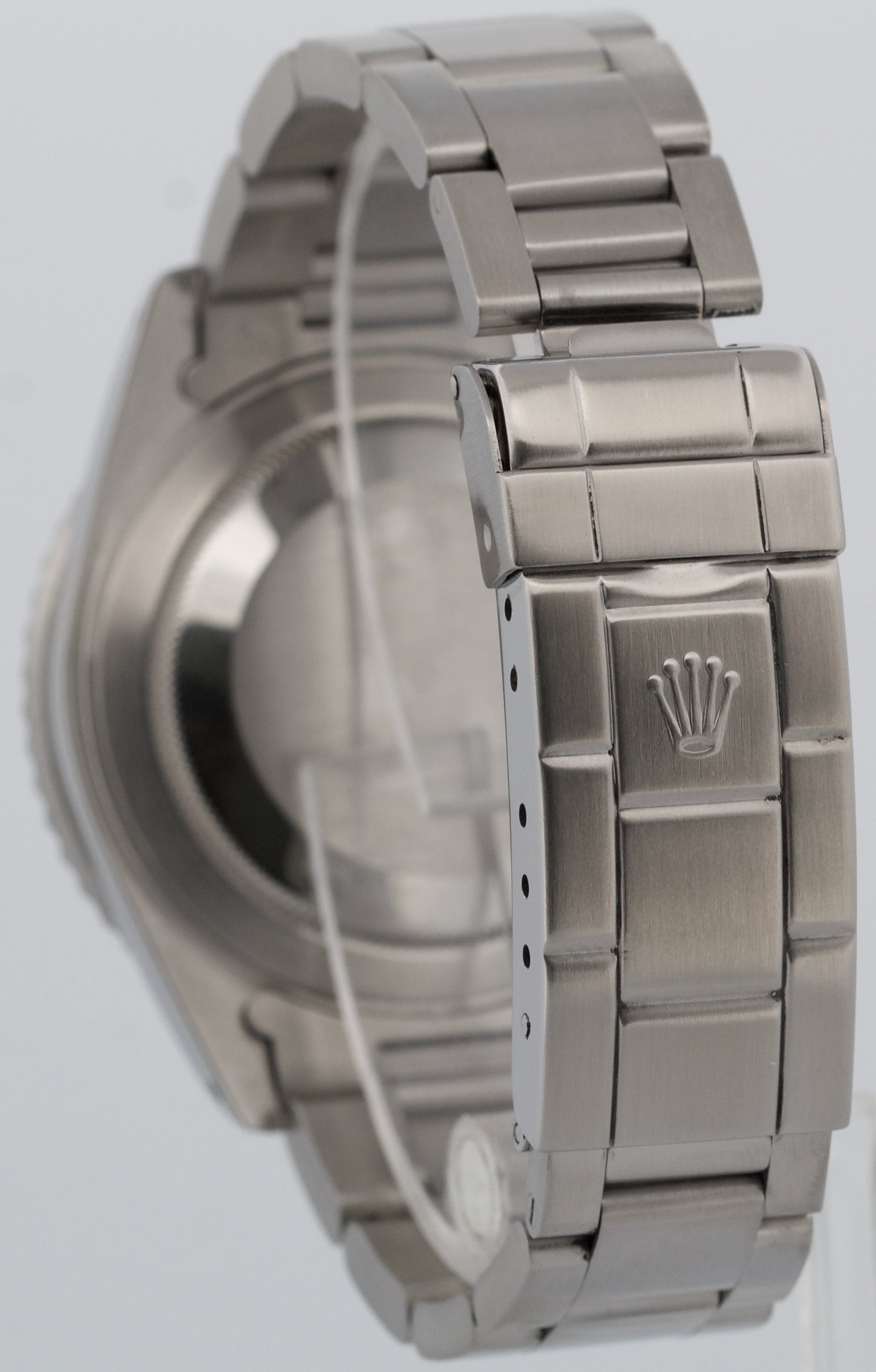 PAPERS Rolex GMT-Master II PATINA COKE Red Black Steel OYSTER 16710 Watch BOX