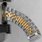 Rolex DateJust 36mm Champagne Two-Tone 18K Yellow Gold Steel JUBILEE Watch 16013
