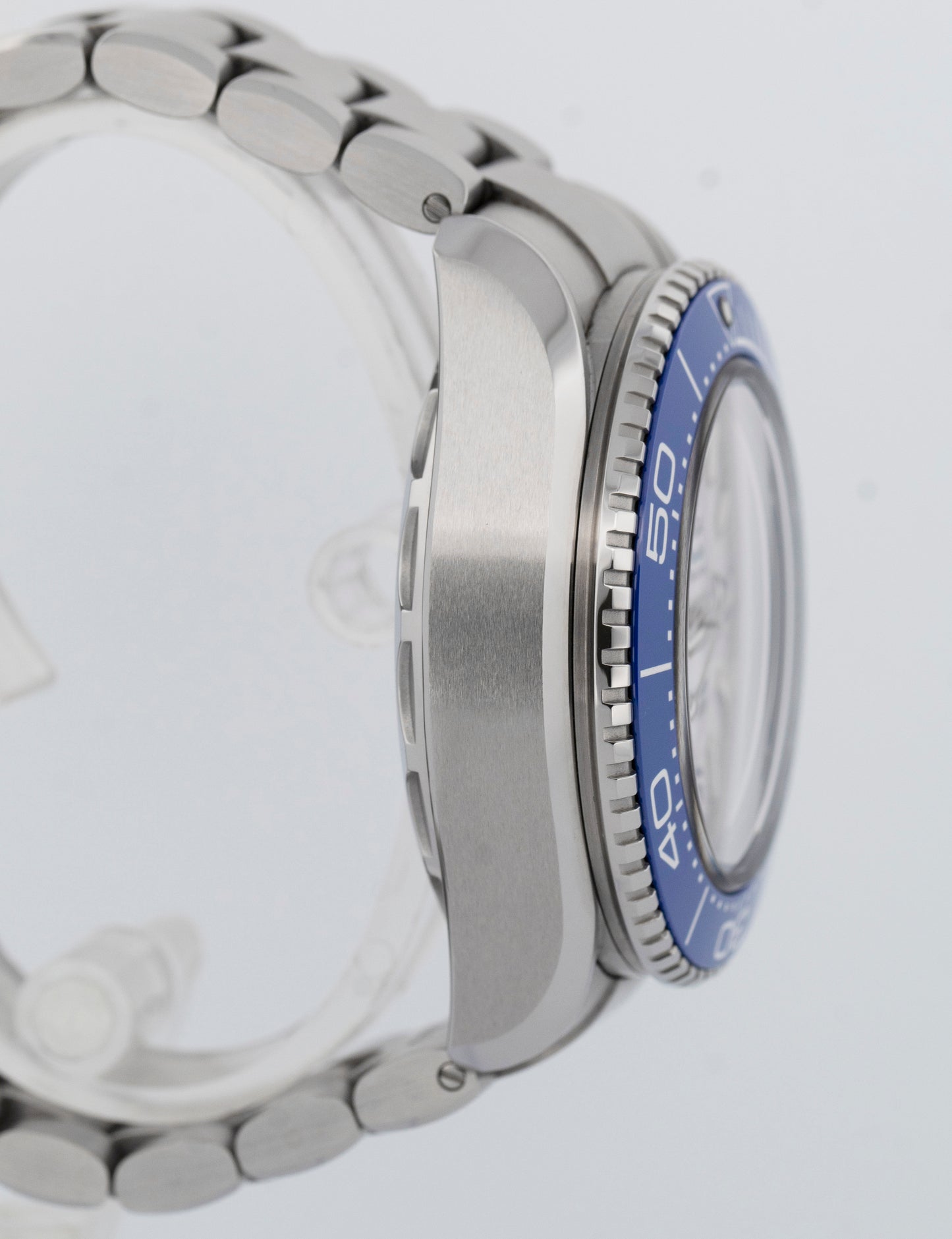 2025 PAPERS Omega Seamaster Ultra Deep Blue 45mm 215.30.46.21.04.001 Watch BOX