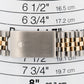 Rolex GMT-Master II BLACK Yellow Gold Stainless Steel JUBILEE 40mm Watch 16713