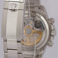 NEW 2025 PAPERS Rolex Daytona GLACIER BLUE BAGUETTE 40mm Platinum 126506 BOX