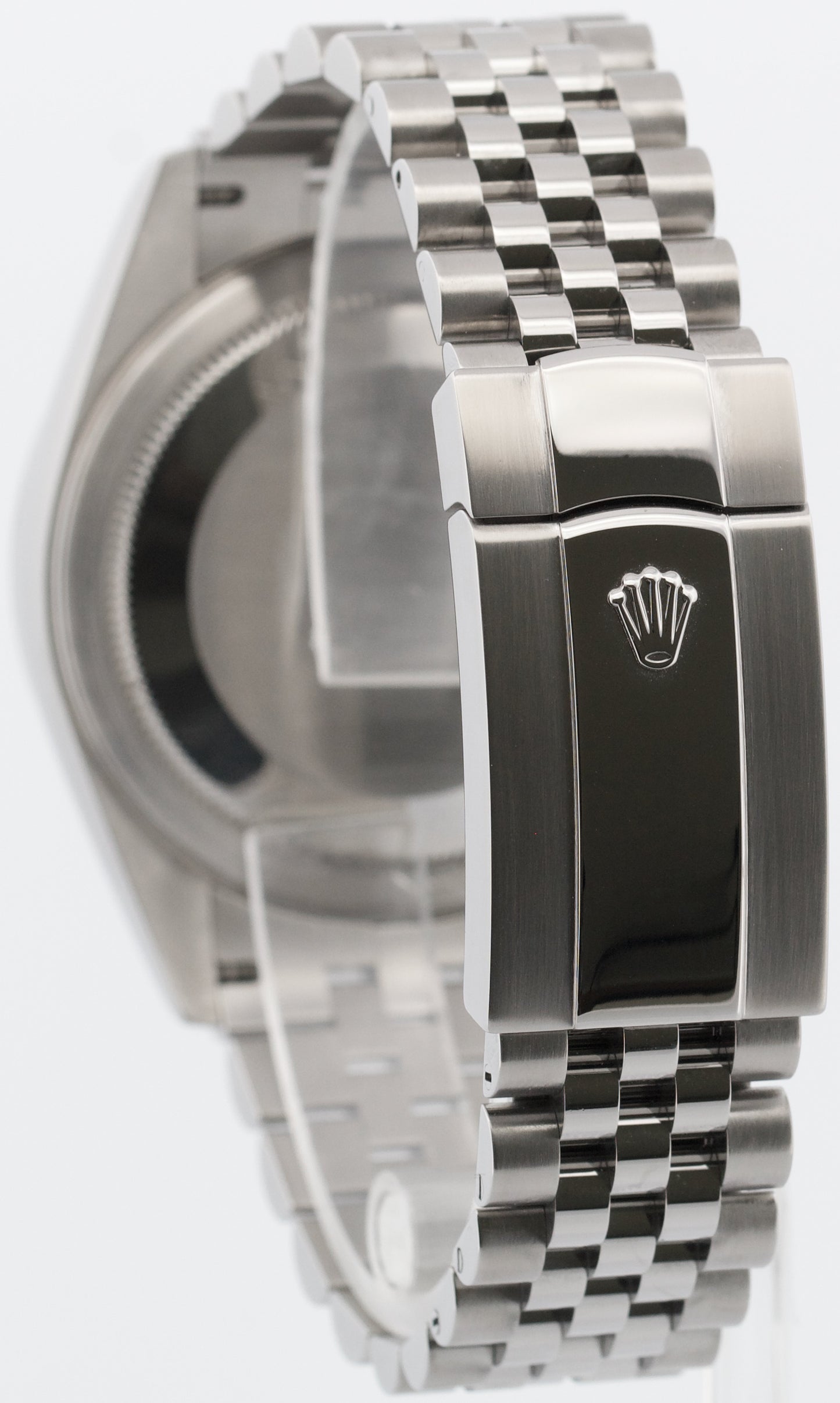 Rolex Sky-Dweller WHITE Stainless Steel 18K White Gold 42mm JUBILEE 326934 Watch