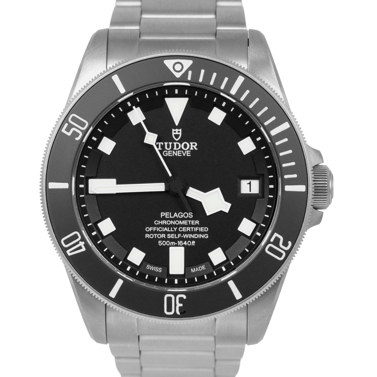 2022 PAPERS Tudor Pelagos Titanium 42mm 25600TN Black Dive Date Watch BOX