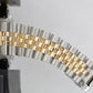 Rolex GMT-Master II BLACK Yellow Gold Stainless Steel JUBILEE 40mm Watch 16713