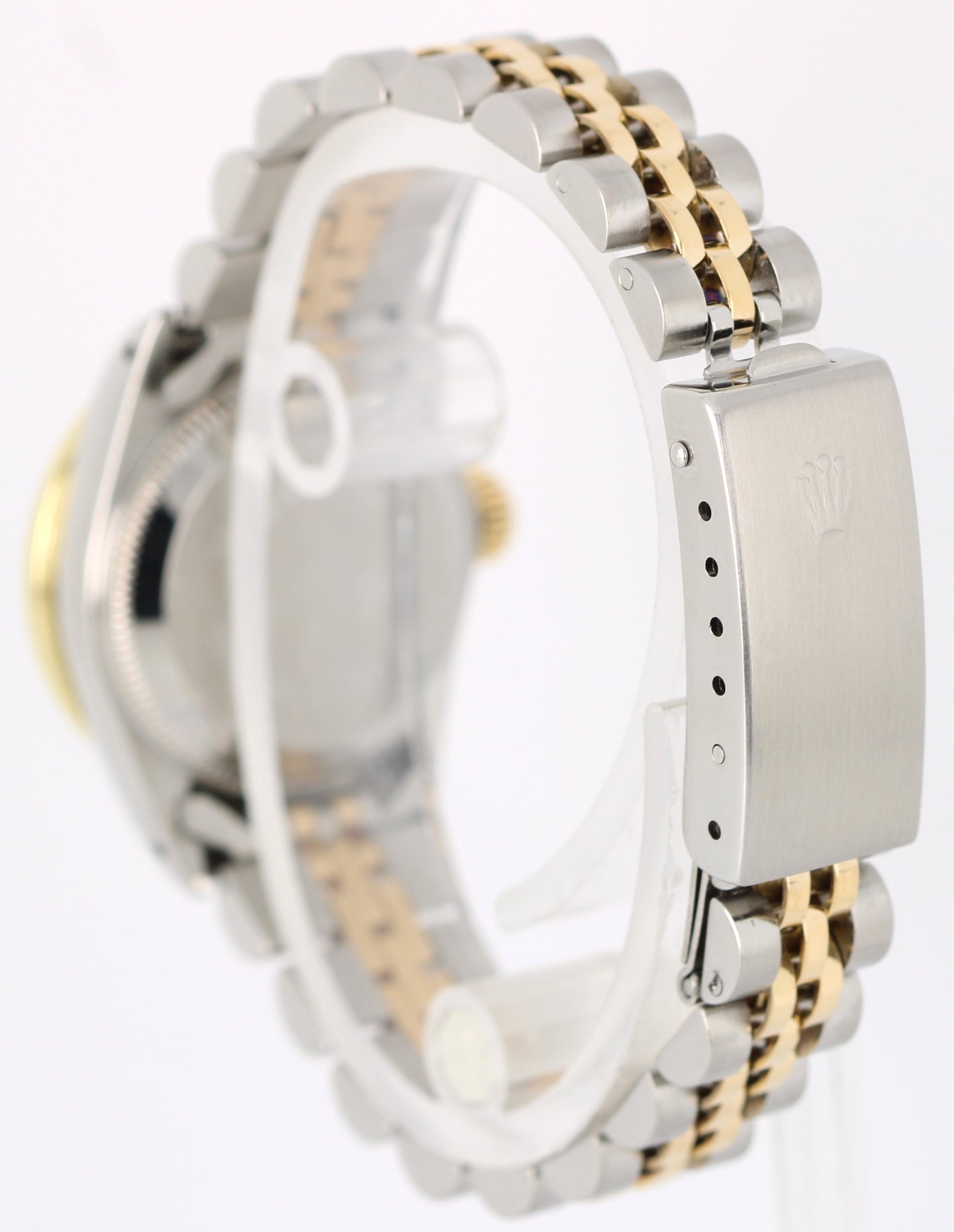 VINTAGE Rolex Oyster Perpetual Two-Tone Gold Champagne DIAMOND 26mm 67193 Watch