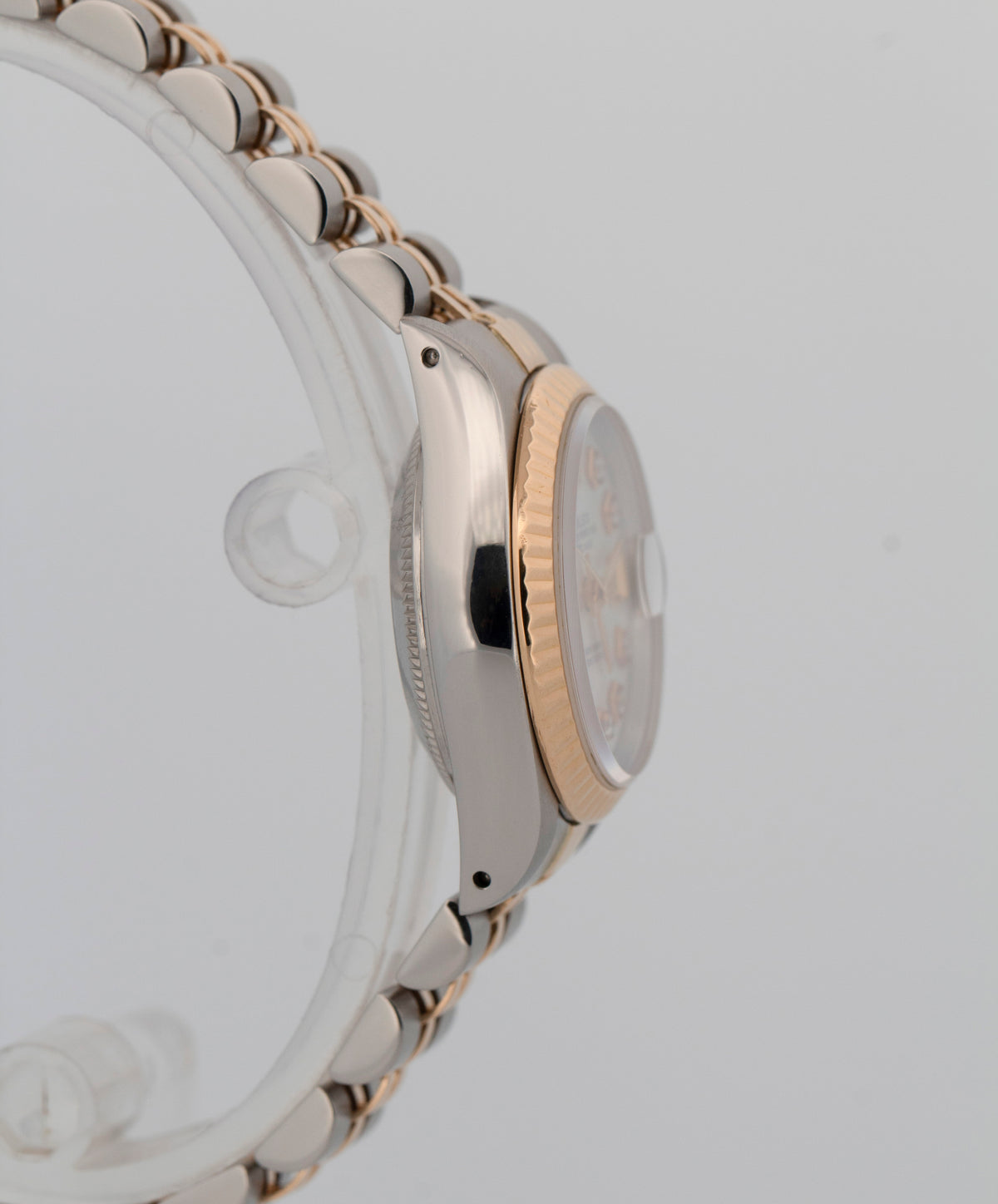 Rolex DateJust 69173 Two-Tone MOP Diamond Yellow Gold Stainless Steel 26mm Watch