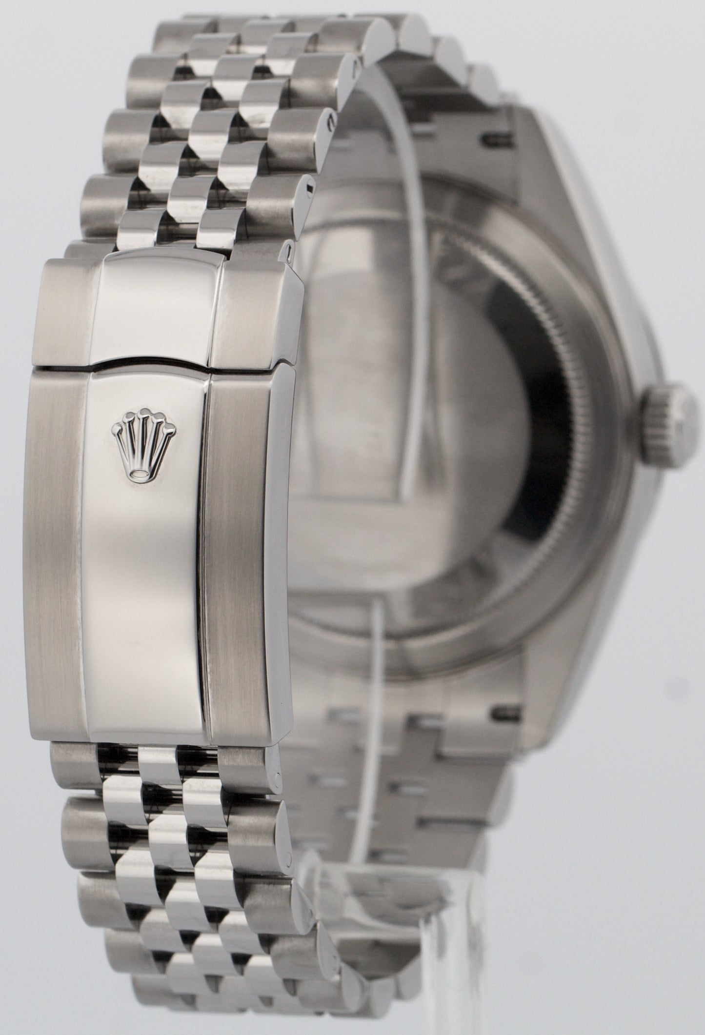 Rolex Sky-Dweller WHITE Stainless Steel 18K White Gold 42mm JUBILEE 326934 Watch