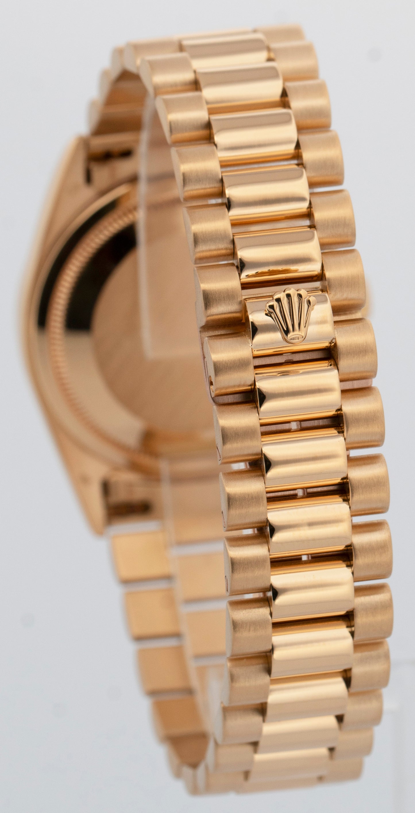 PAPERS Rolex Day-Date President 36mm Champagne 18K Gold Watch 18238 BOX