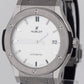 Hublot Classic Fusion Oplain Titanium Silver 42mm Date Watch 542.NX.2611.RX