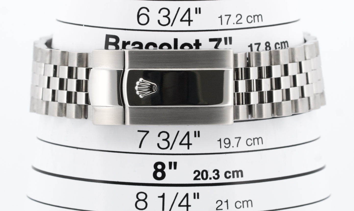 Rolex Sky-Dweller WHITE Stainless Steel 18K White Gold 42mm JUBILEE 326934 Watch