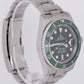 MINT 2015 PAPERS Rolex Submariner Date 'Hulk' Green Ceramic Watch 116610 LV BOX