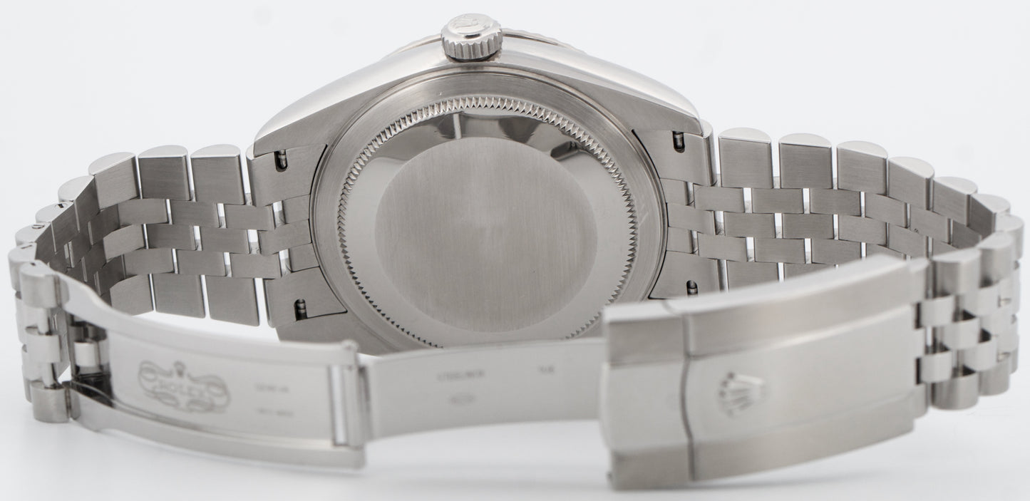 Rolex Sky-Dweller WHITE Stainless Steel 18K White Gold 42mm JUBILEE 326934 Watch