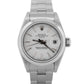 PAPERS Ladies Rolex Date 26mm Silver Tapestry Steel Oyster Watch 69160 BOX