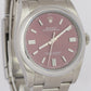 MINT Rolex Oyster Perpetual GRAPE Purple Stainless 3-6-9 Automatic 36mm 116000