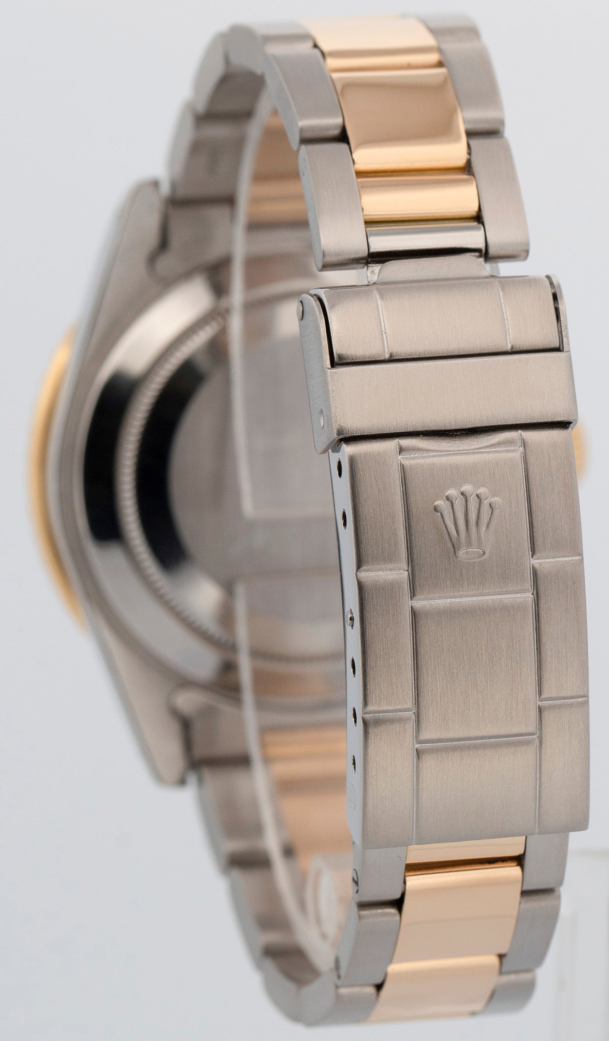 Rolex Submariner Date 16803 Blue Two-Tone 18K Yellow Gold Steel 40mm Watch
