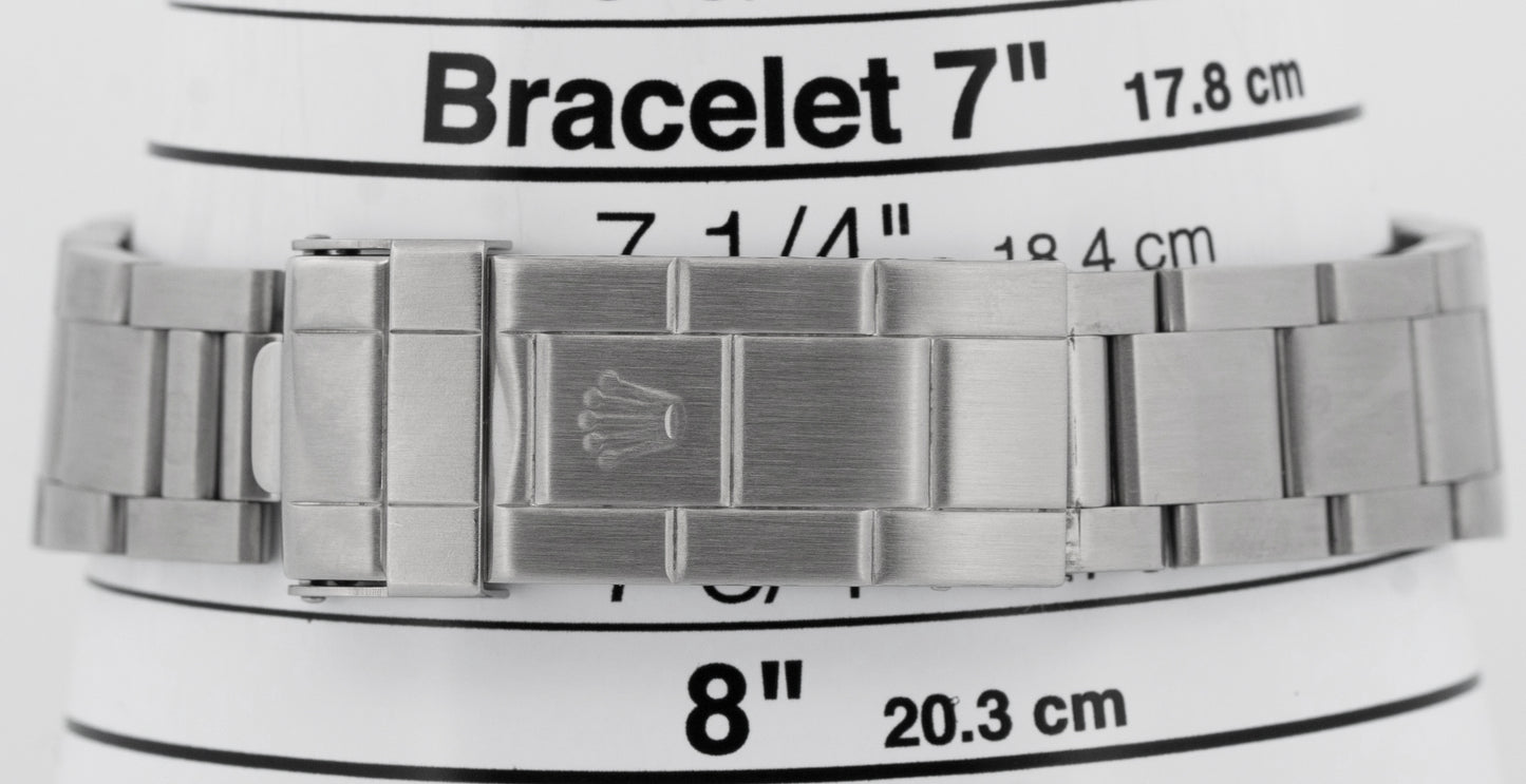 Rolex Submariner No-Date BLACK Stainless Steel Dive 40mm Oyster Watch 14060M