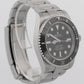 2017 Rolex Submariner No-Date 114060 LN Black Steel 40mm Watch Box Papers