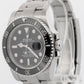 NEW CARD 2020 PAPERS Rolex Submariner Date BLACK Steel 40mm 116610 LN Watch BOX