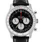 NEW STICKERED Breitling Navitimer B01 Chronograph Black Steel 46mm AB0127 Watch