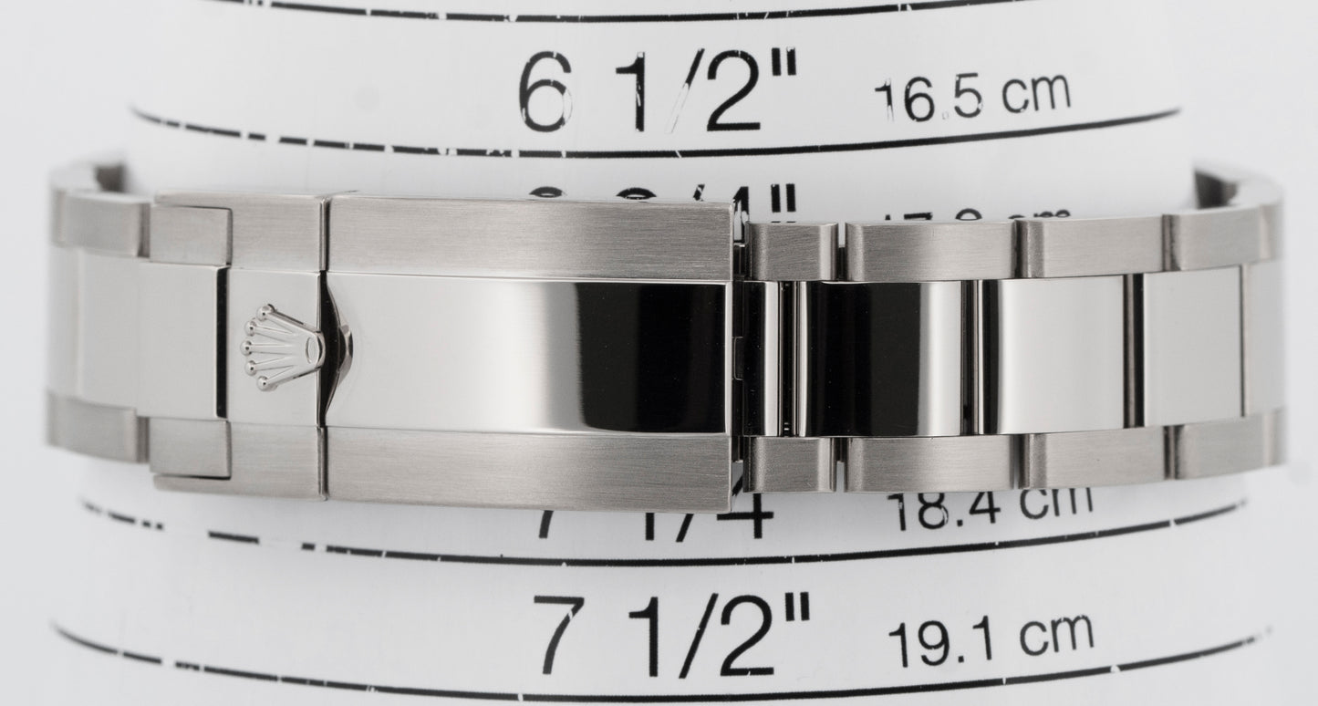 PAPERS Rolex Daytona Cosmograph Black 18K White Gold 40mm 126509 Watch BOX