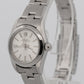 Rolex Oyster Perpetual SILVER Stainless Steel 24mm Automatic 76080 Watch