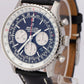 NEW STICKERED Breitling Navitimer B01 Chronograph Black Steel 46mm AB0127 Watch