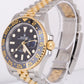 2023 NEW PAPERS Rolex GMT-Master II Two-Tone Gold JUBILEE 40mm 126713 GRNR BOX