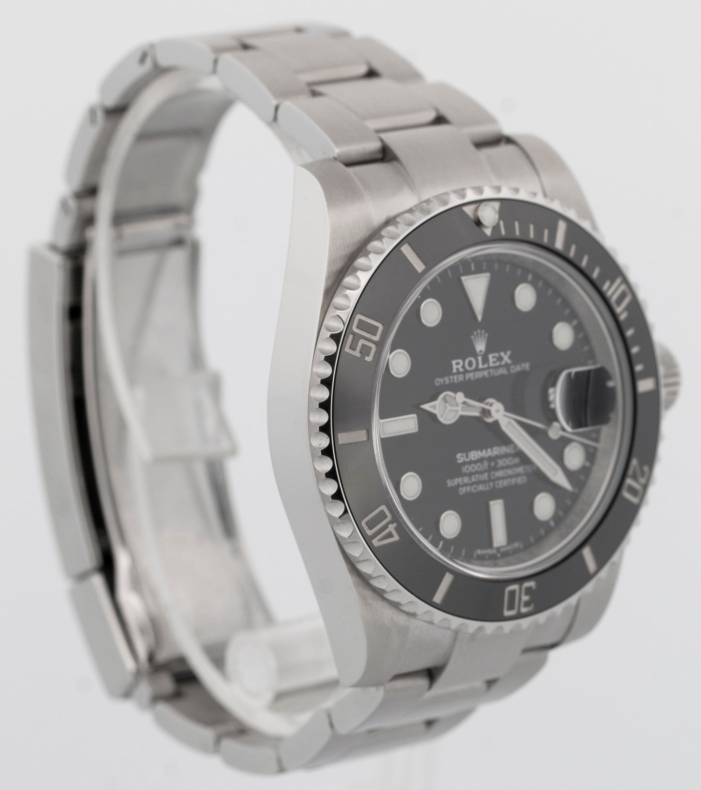 NEW CARD 2020 PAPERS Rolex Submariner Date BLACK Steel 40mm 116610 LN Watch BOX