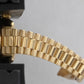 Rolex DateJust President 26mm Champagne DIAMOND BEZEL 18K Yellow Gold 69178 BOX