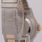MINT Rolex Submariner Date 40mm BLUE 18K Yellow Gold Stainless Steel 16613 Watch