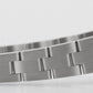 PAPERS Ladies Rolex Date 26mm Silver Tapestry Steel Oyster Watch 69160 BOX