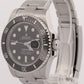 2017 Rolex Submariner Date 116610 LN Black Stainless Steel 40mm Watch Box Papers