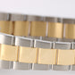 Rolex Datejust Two-Tone 18k Gold Steel Chocolate Arabic 36mm 116233 Fluted Watch