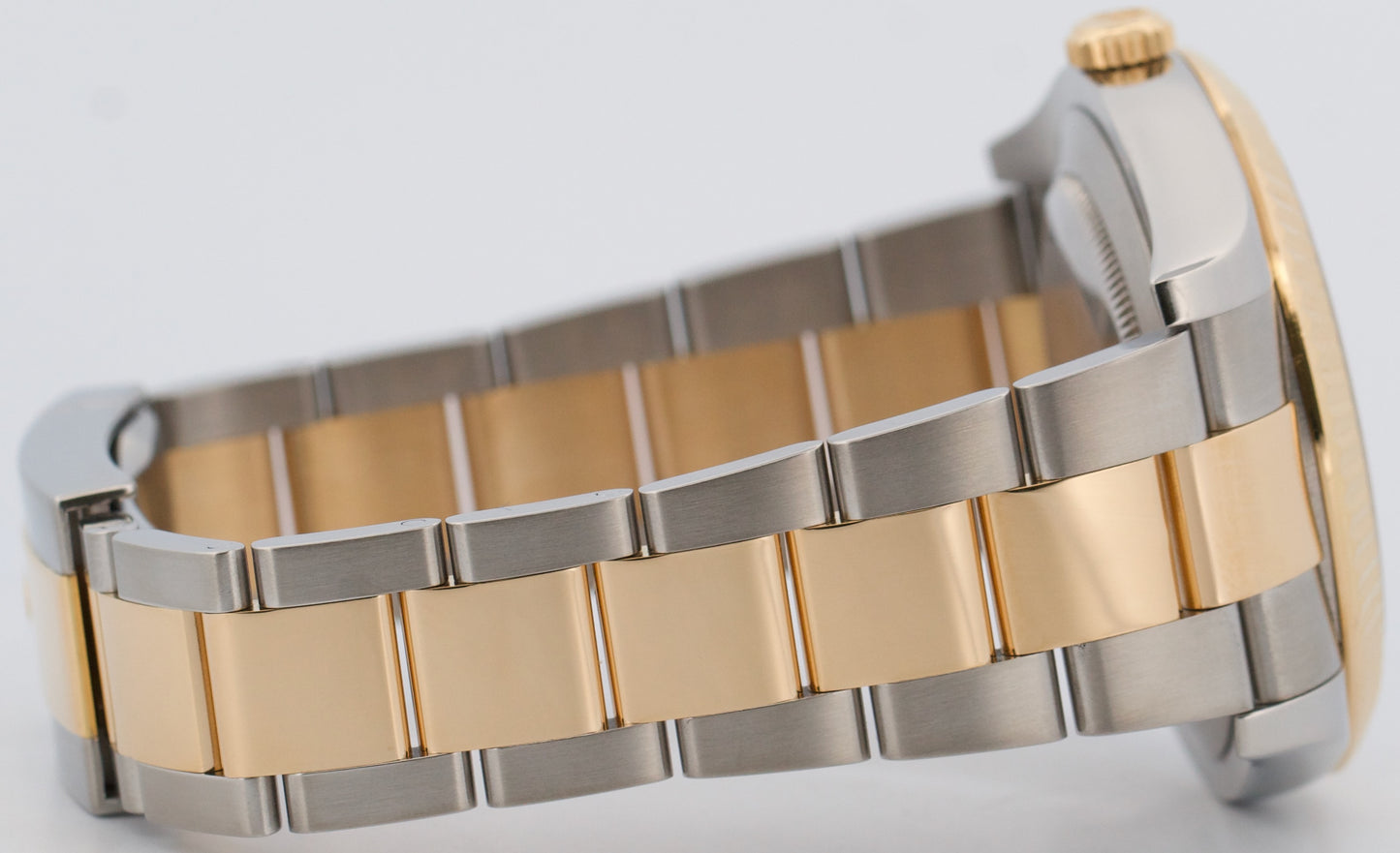 2024 RSC Rolex Datejust II CHAMPAGNE 18K Gold Stainless OYSTER 41mm 116333 BOX