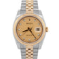 Rolex DateJust 36mm JUBILEE DIAMOND Two-Tone Yellow Gold Steel 116233 Watch BOX