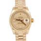 MINT PAPERS Rolex DateJust President 26mm Champagne 18K Gold DIAMOND 179178 BOX
