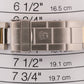 MINT Rolex Submariner Date 40mm BLUE 18K Yellow Gold Stainless Steel 16613 Watch