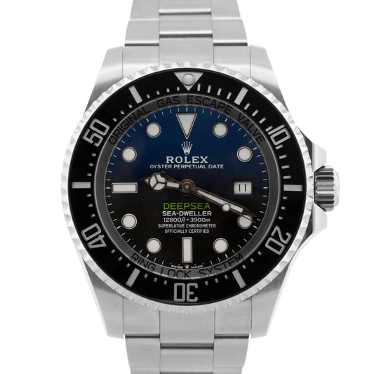 2019 Rolex Sea-Dweller Deepsea 126660 James Cameron Blue 44mm Watch Box Papers