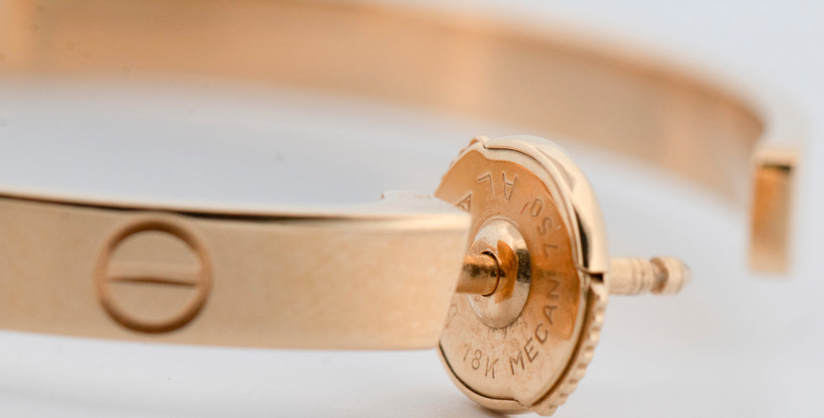Cartier Love Hoop Earrings B8028200 18K Yellow Gold Large Model