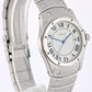 Cartier Santos Ronde Steel White Roman Numeral 30mm Quartz 1561 1 Watch